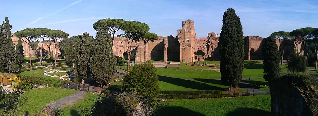 Thermes de Caracalla à Rome - Photo d'Ethan Doyle White