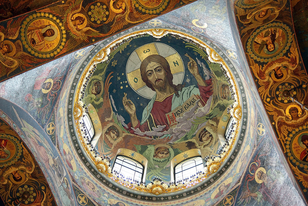 Intérieur de la Cathédrale Saint-Sauveur-sur-le-Sang-Versé à Saint Petersbourg - Photo d'Otto Jula