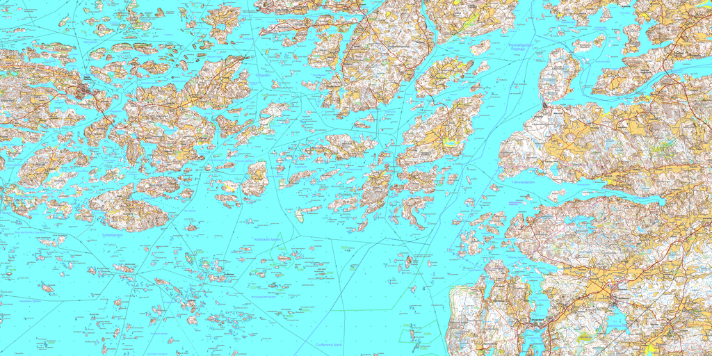 Carte du nord de la mer Baltique : Venir à Stockholm en ferry depuis Helsinki, Riga, Tallinn - Image Halslax