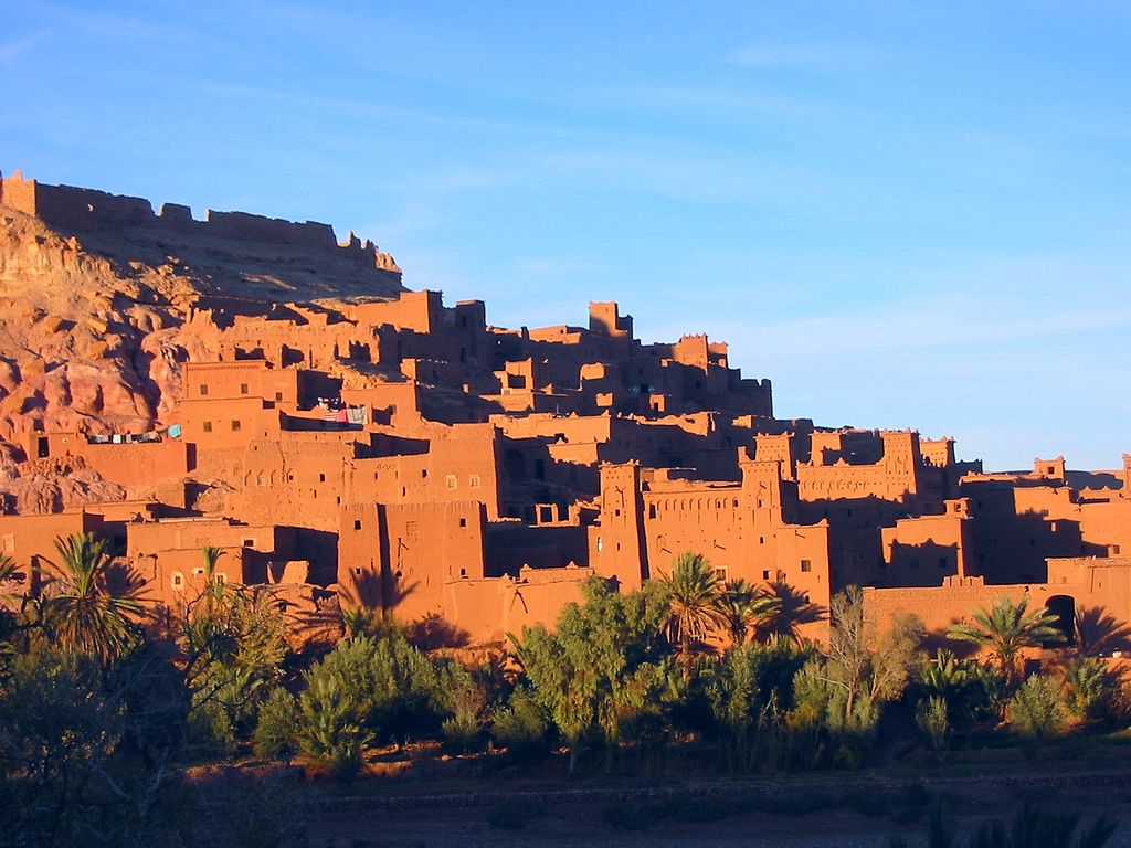 Ait Ben Habbou, village de terre de 1000 ans et lieux de tournage au Maroc