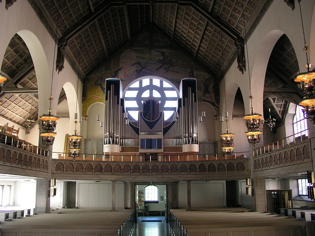 Intérieur de l'église Matteuskyrka à Stockholm - Photo de Håkan Svensson (Xauxa)