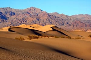 Death Valley ou vallée de la mort, il y fait chaud
