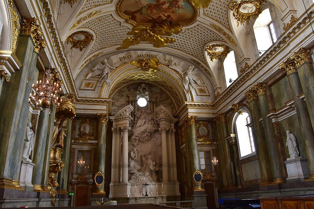 Chapelle royale du palais de Stockholm - Photo de Richard Mortel