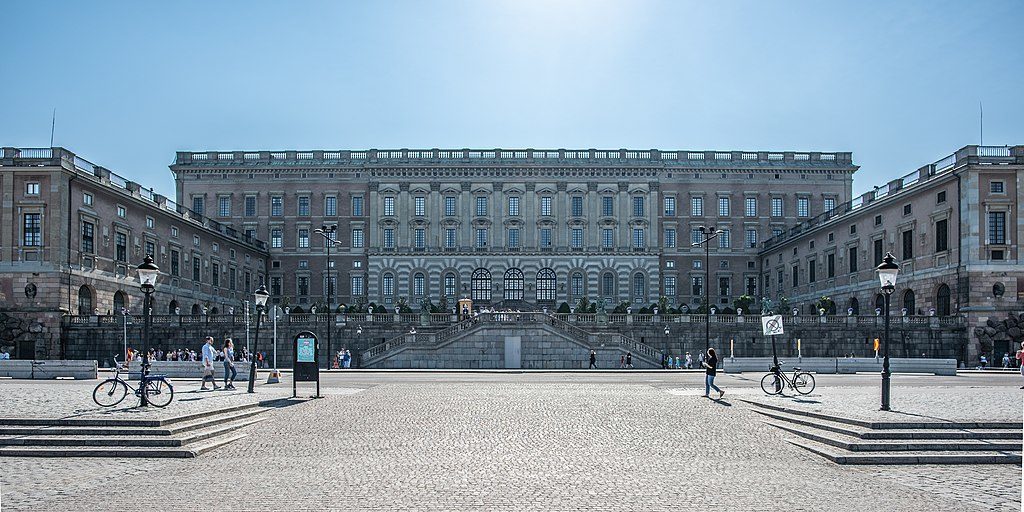Façade du Palais royal de Stockholm - Photo de Bengt Nyman