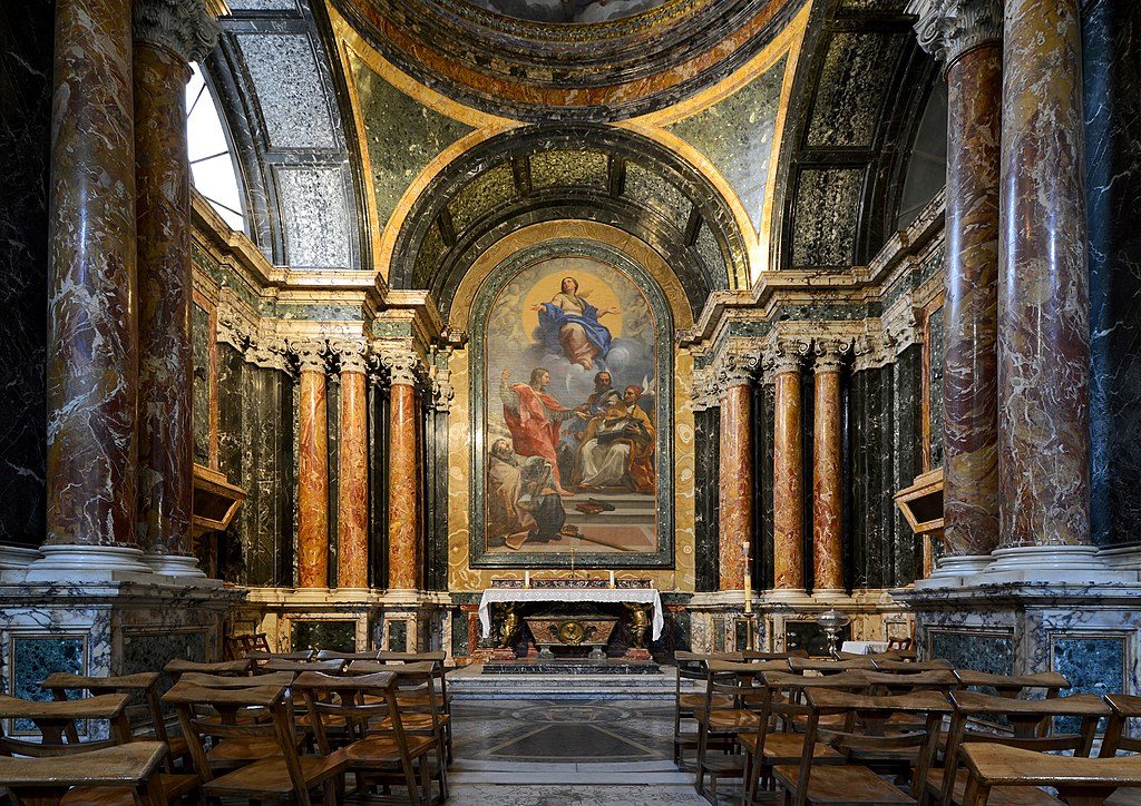 Chapelle Cybo dans l'église Santa Maria del Popolo à Rome - Photo de LivioAndronico