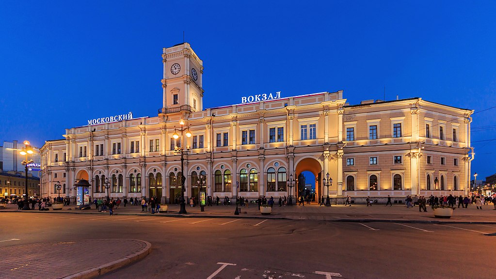 Gare de Moscou à Saint Petersbourg - Photo d'A. Savin