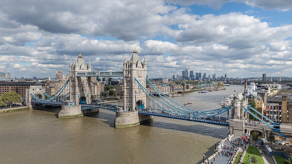 Tower Bridge à Londres Le Célèbre Pont à Bascule East End