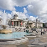 Trafalgar square à Londres : En souvenir de Napoléon [Westminster]