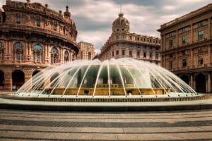 Piazza De Ferrari, monumentale place de Gênes [San Vincenzo]