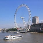 London eye, grande roue de Londres [South bank]