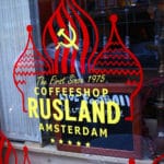 Fermé ! Rusland, Premier coffee shop d&rsquo;Amsterdam [Vieille ville]