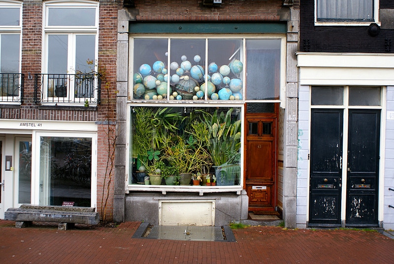 Photos de portes et fenêtres à Amsterdam