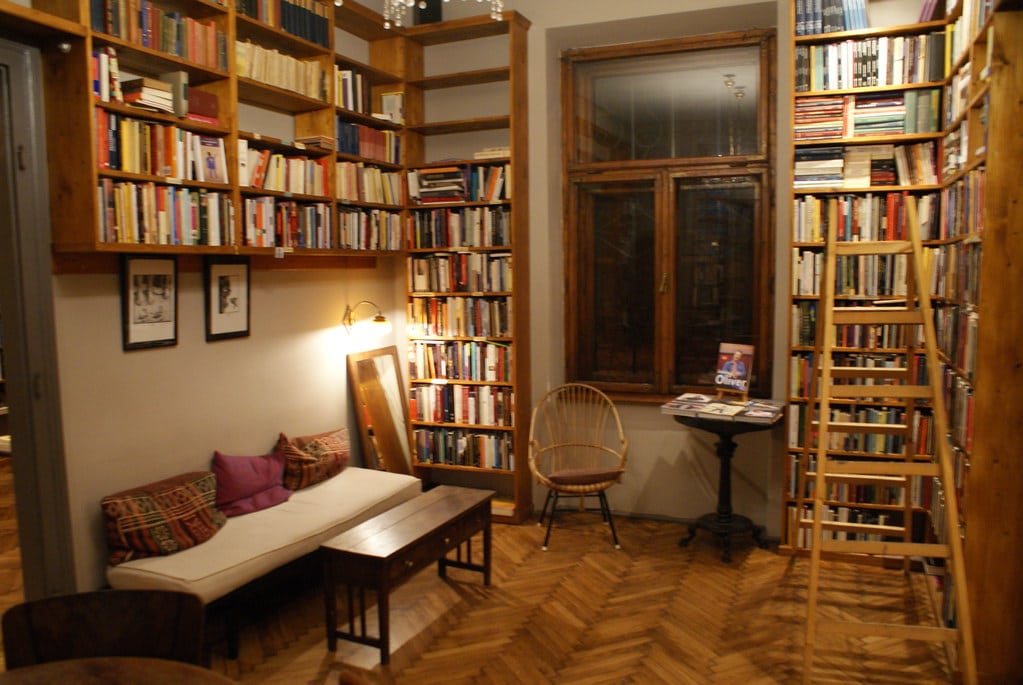 Café librairie Massolit à Cracovie