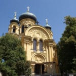 Belle église orthodoxe Sainte Marie Madeleine à Varsovie [Praga]