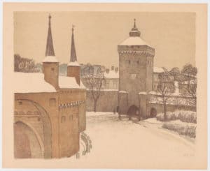 Barbakan et porte Florianska à Cracovie: Belles fortifications médievales [Vieille ville]