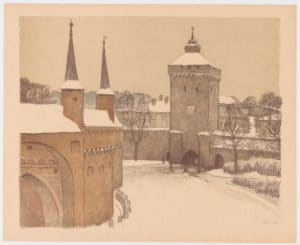 Barbakan & porte Florianska à Cracovie: Fortifications médievales