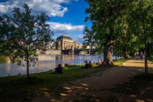 3 îles de la Vltava à Prague : Idéal pique-nique ou premier baiser