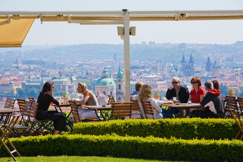 Bellavista, le restaurant avec vue panoramique sur Prague [Hradcany]