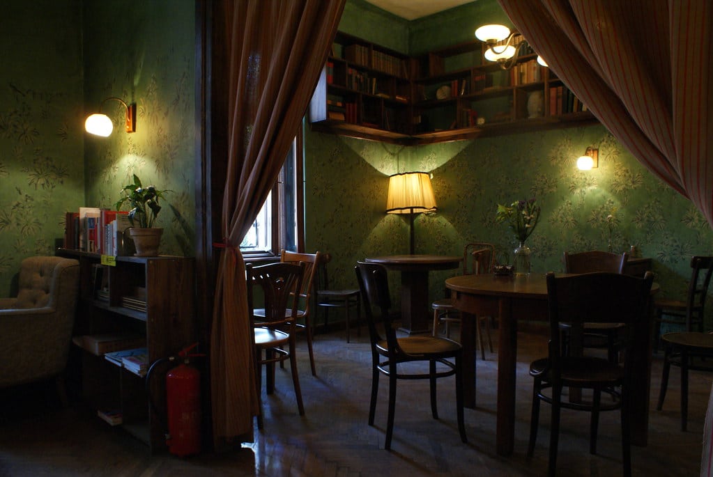 Café librairie Massolit à Cracovie