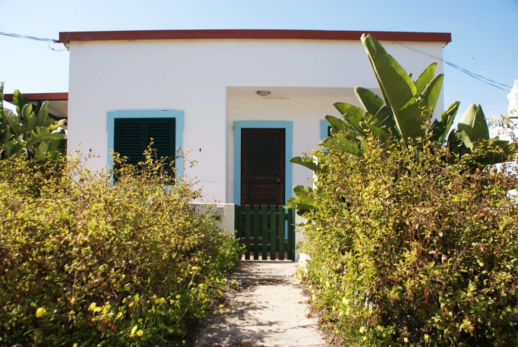 Petite maison secondaire et son jardin sur l'Ilha do Farol.