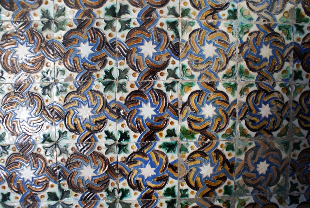 Azulejos du Palais de Pilate de Séville.