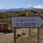 Montagne de l’Atlas au Maroc