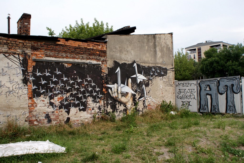 Lire la suite à propos de l’article Street art à Cracovie : Oeuvres originales en photo