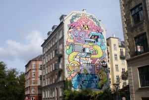 Street Art à Copenhague