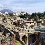 Herculanum, vestiges et ruines près de Naples