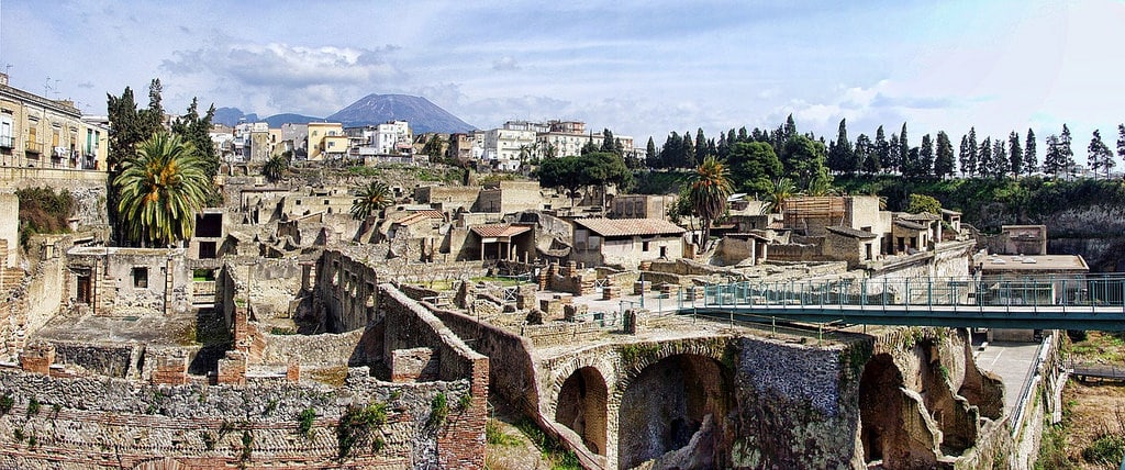 Herculanum, vestiges et ruines près de Naples