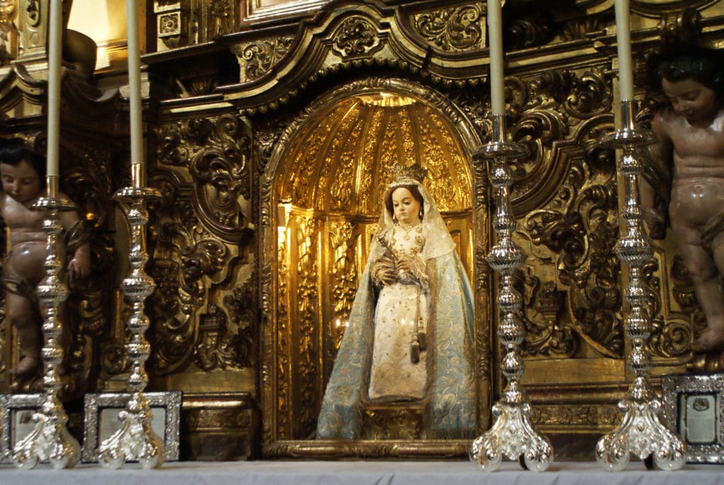 Dans la Basilique San Juan de Dios à Grenade.