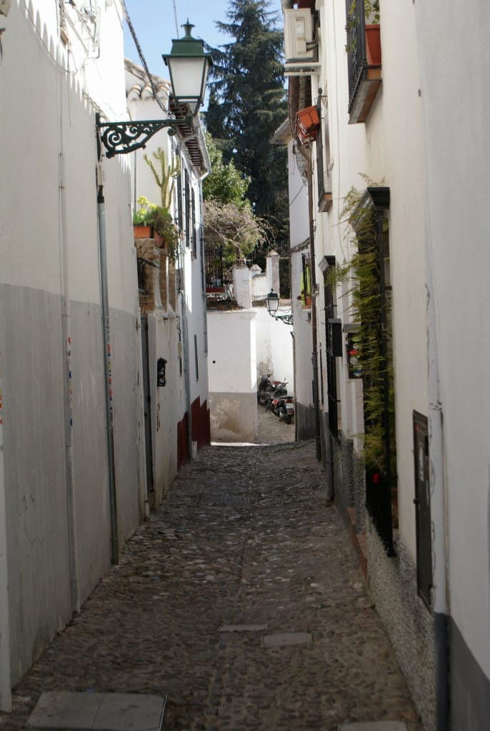 Dans l'Albaicín, l'ancienne médina de Grenade.