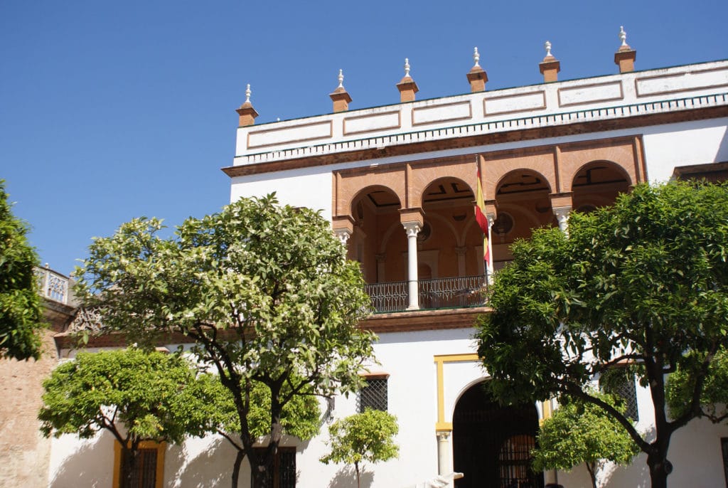 Palais de Casa de Pilatos dans la Vieille Ville de Séville.