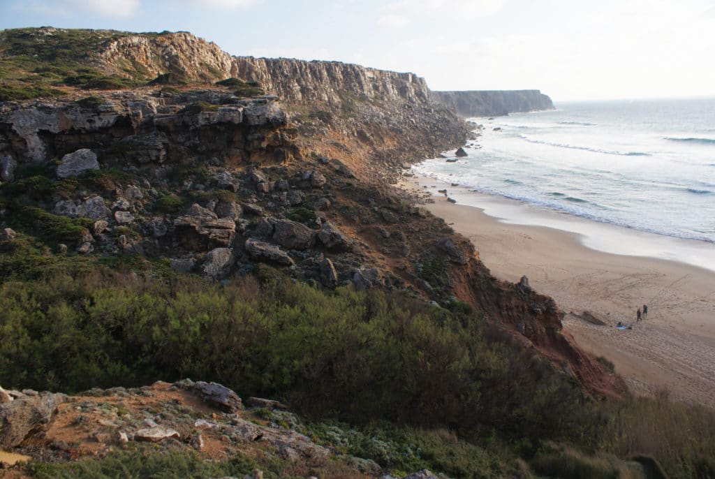  Plage ou praia do Telheiro près de Sagrès