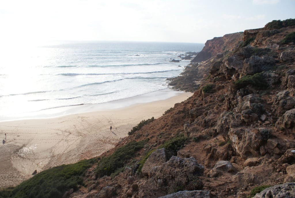  Plage ou praia do Telheiro près de Sagrès