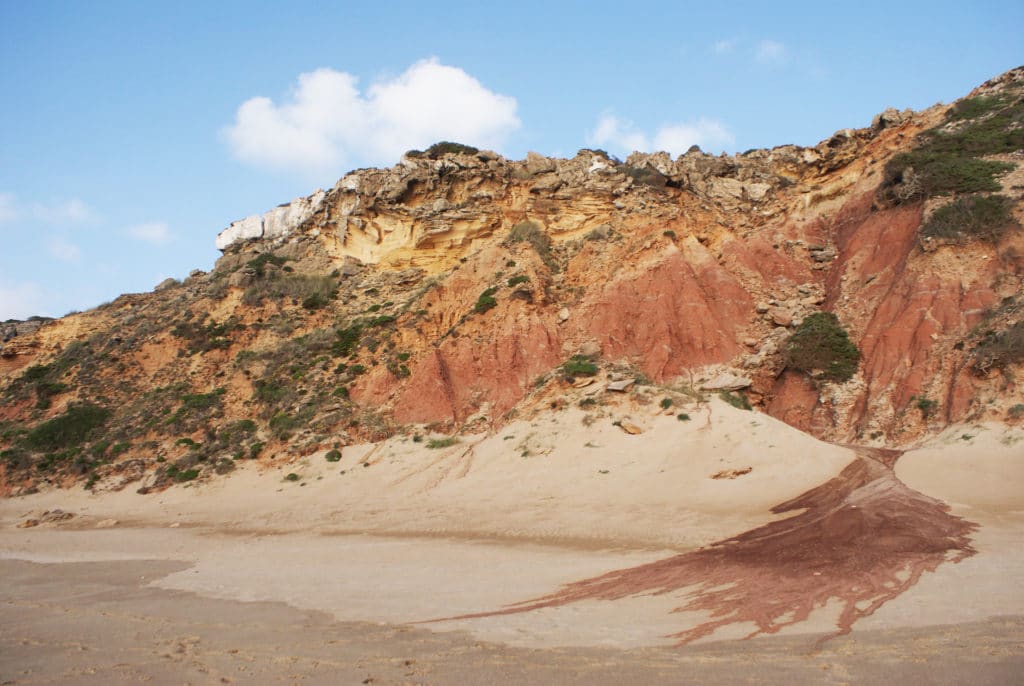  Plage ou praia do Telheiro près de Sagrès