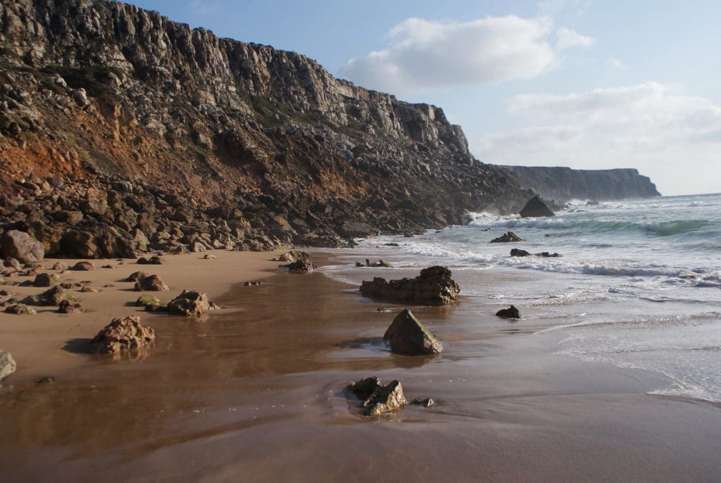  Plage ou praia do Telheiro près de Sagrès