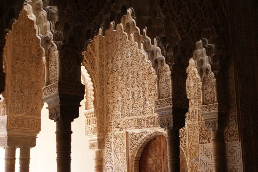 Palais Nasrides de l'Alhambra à Grenade.