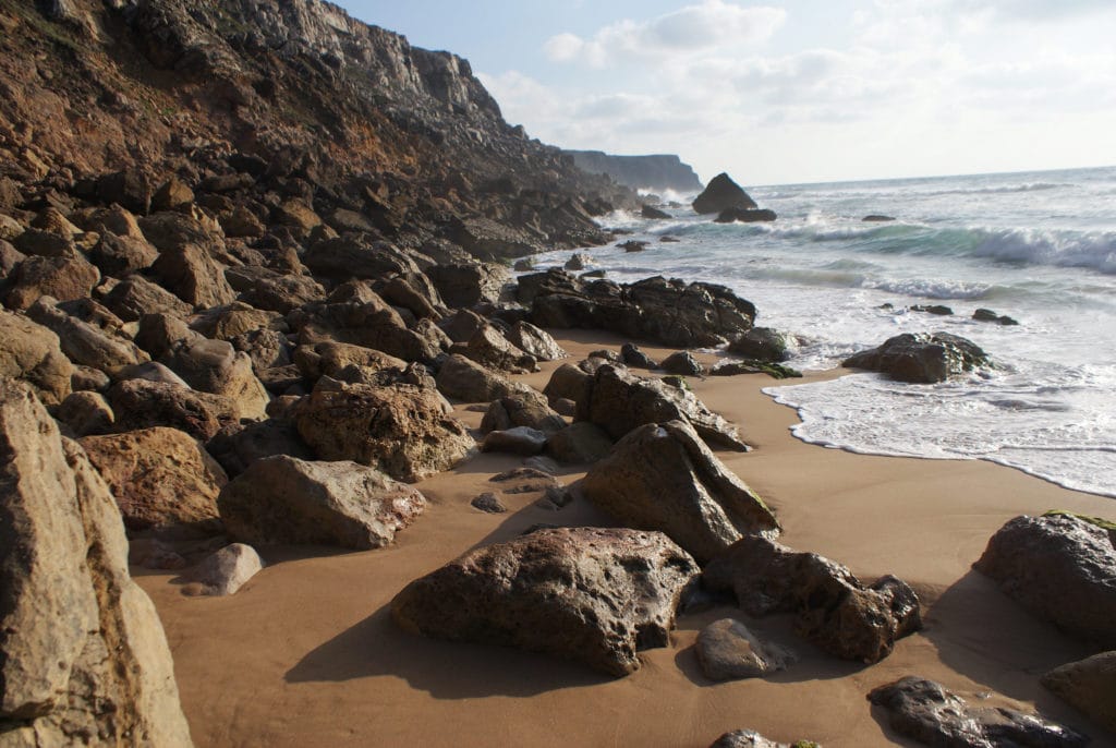  Plage ou praia do Telheiro près de Sagrès