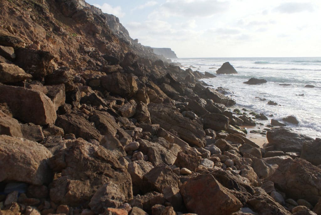  Plage ou praia do Telheiro près de Sagrès