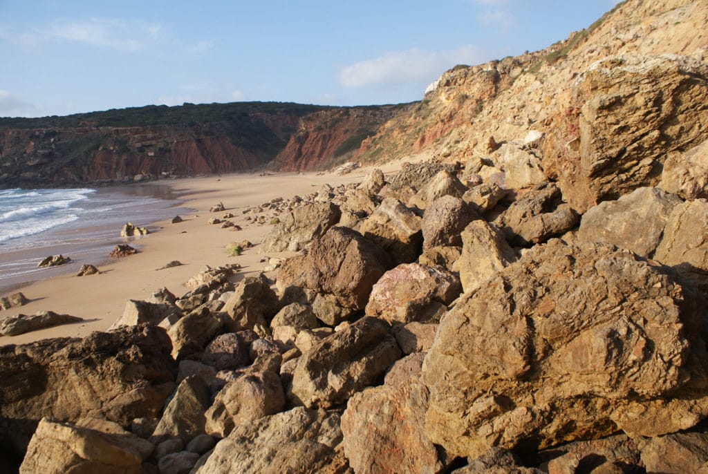  Plage ou praia do Telheiro près de Sagrès