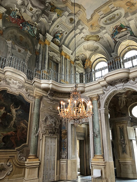 A l'intérieur de Villa della Regina au dessus de Turin - Photo Eccekevin