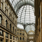 Galeries marchandes à Naples : Galleria Umberto I et galleria Principe