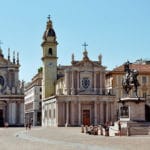 Piazza San Carlo et églises « jumelles » à Turin [Centre]