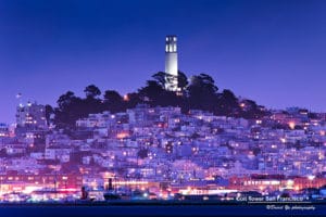 Coit Tower à San Francisco : Vue panoramique, femme pompier et communisme