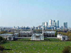 Greenwich park à Londres dans l’est londonien