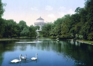 L’agréable jardin de Saxe dans le centre de Varsovie [Centre-Nord]