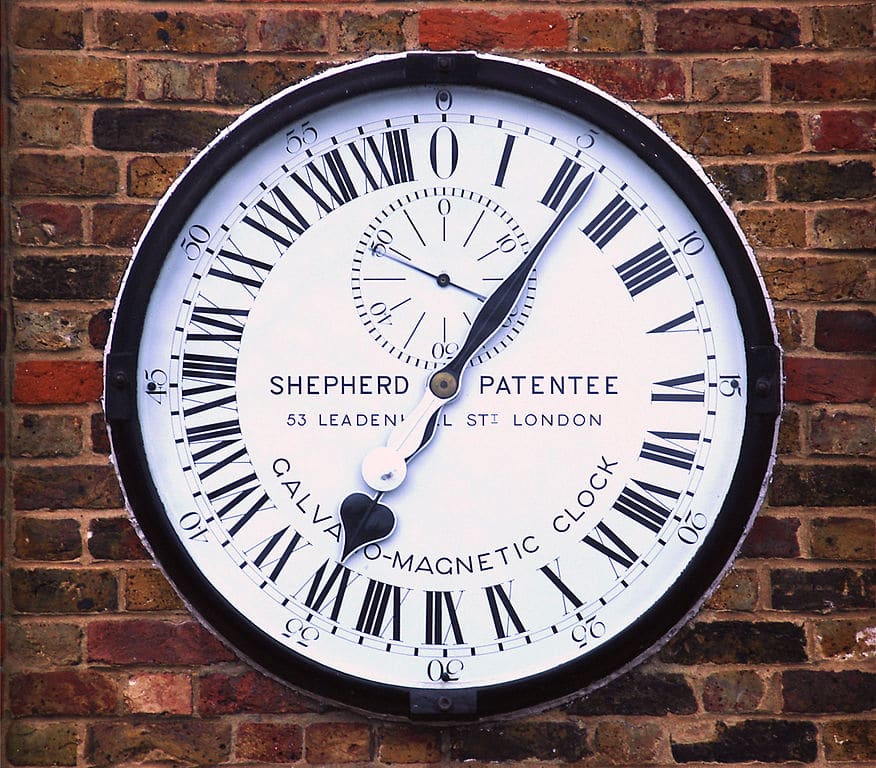 Horloge à l'observatoire de Greenwich à Londres - Photo d'Alvesgaspar