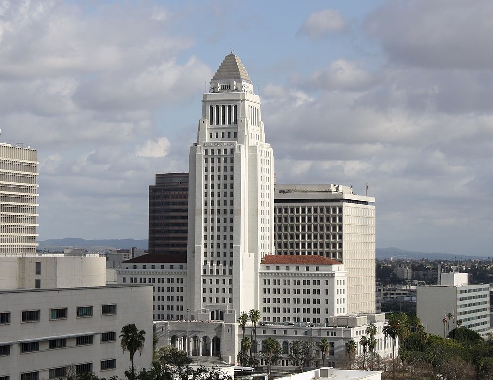 Los Angeles City Hall : La mairie de LA - Photo de Tim Ahem