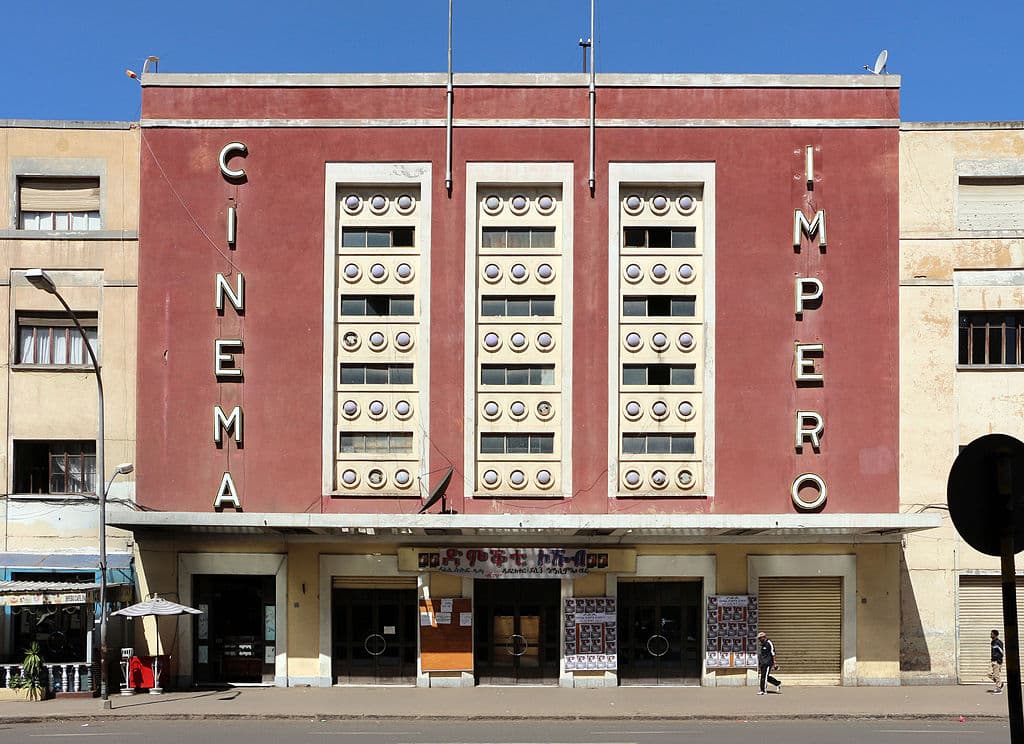 Cinéma Impero à Asmara - Photo de Sailko - Licence ccbysa 3.0